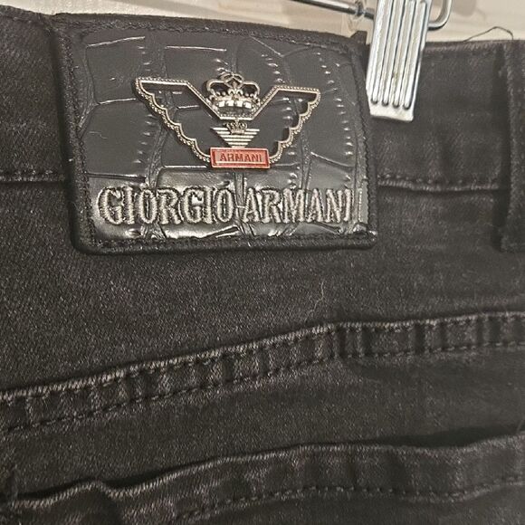 Giorgio Armani Black Ankle Jeans - Picture 2 of 6